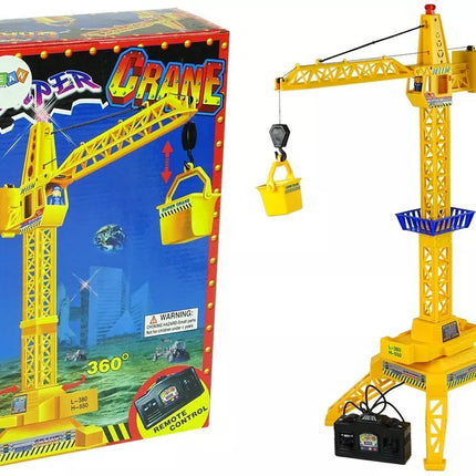 Nuotoliniu būdu valdomas kranas su judančia strėle, 60 cm