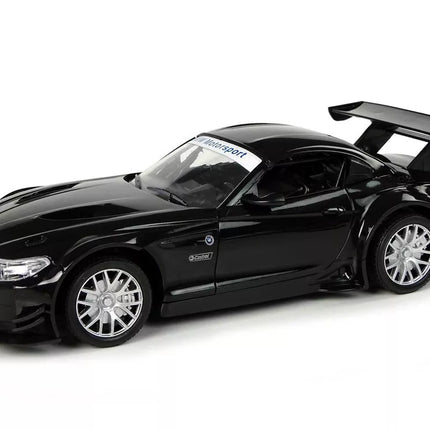 Nuotoliniu būdu valdomas sportinis automobilis BMW Z4 GT3 1:18, 2.4 GHz – juodas