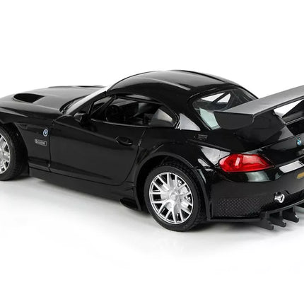 Nuotoliniu būdu valdomas sportinis automobilis BMW Z4 GT3 1:18, 2.4 GHz – juodas