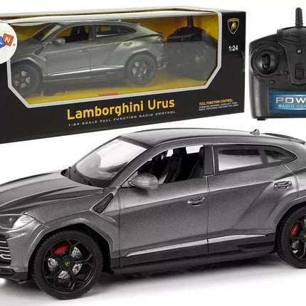 Nuotoliniu būdu valdomas Lamborghini Urus 1:24, 2.4 GHz – juodas