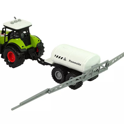 Trijų traktorių rinkinys su priedais