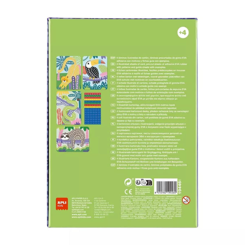 EVA porolono mozaika „Džiunglės”