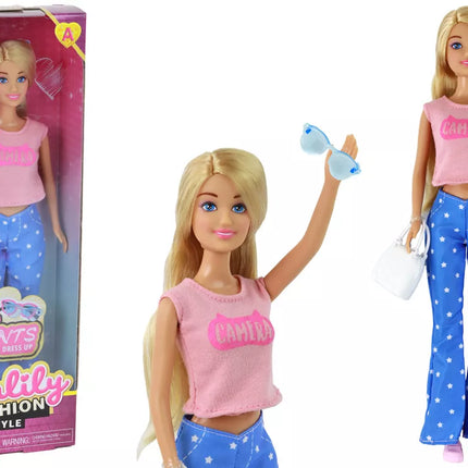 Anlily vaikiška lėlė su priedais