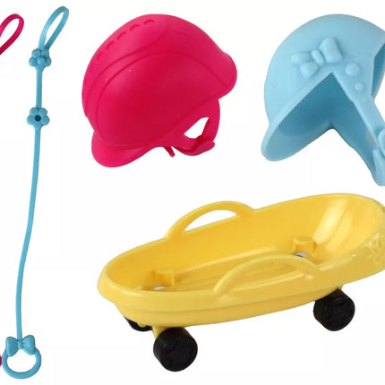 Anlily lėlė su sniego motociklu