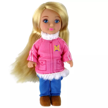 Anlily lėlė su sniego motociklu