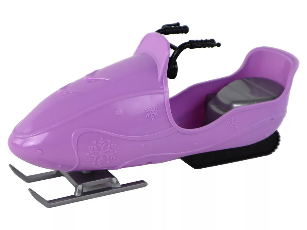 Anlily lėlė su sniego motociklu