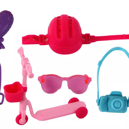 Anlily lėlė mama su dukra su priedais