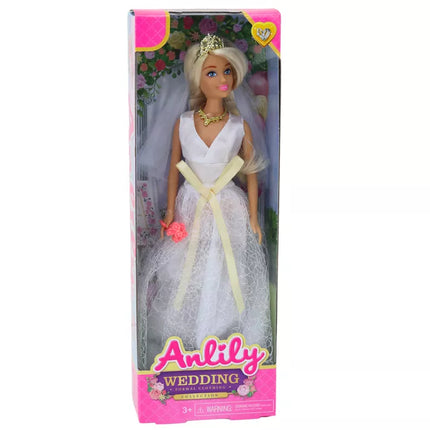 Anlily lėlė su vestuvine suknele Bride