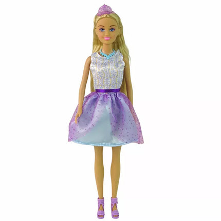 Anlily pricesės lėlė su violetine suknele
