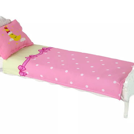 Anlily lėlė su miegamojo baldų rinkinys