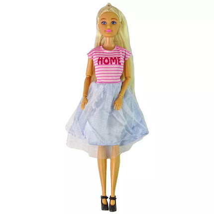 Anlily lėlė su miegamojo baldų rinkinys