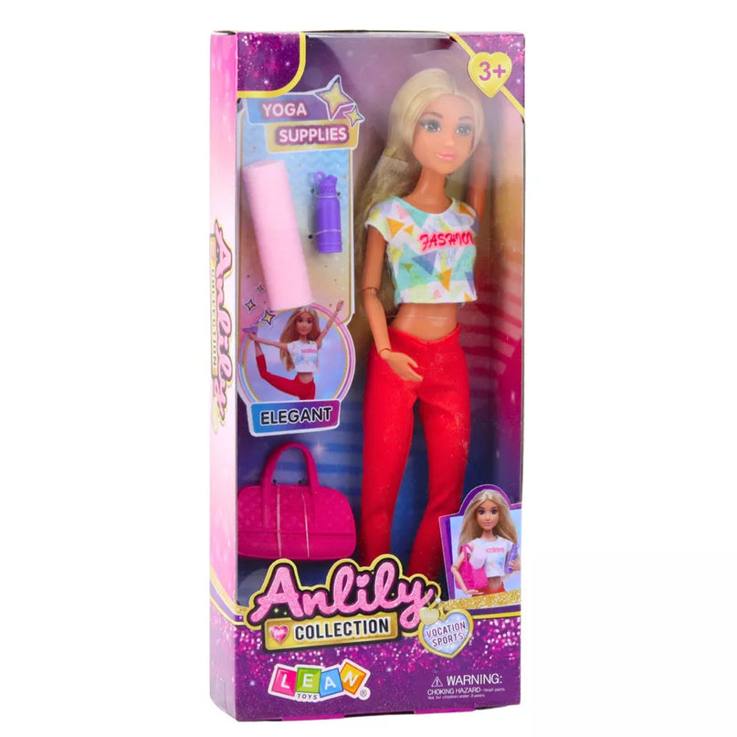 Anlily jogos lėlė su aksesuarais
