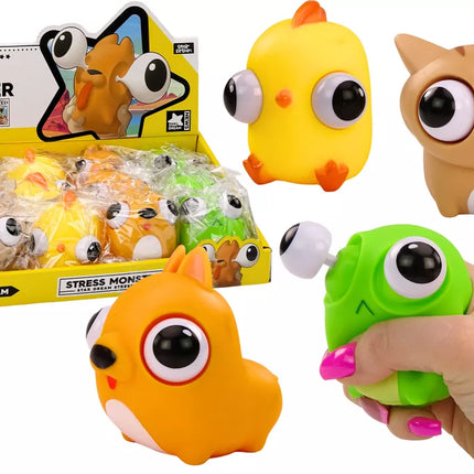 Antistresinis žaislas linksmas monstras