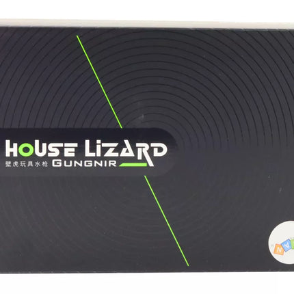 Automatinis rudas vandens šautuvas su permatomu konteineriu