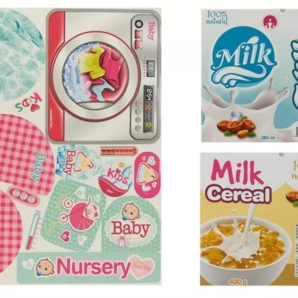 Kūdikių priežiūros rinkinys su skalbimo mašina