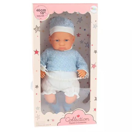 Lėlė kūdikis 46 cm su čiulptuku