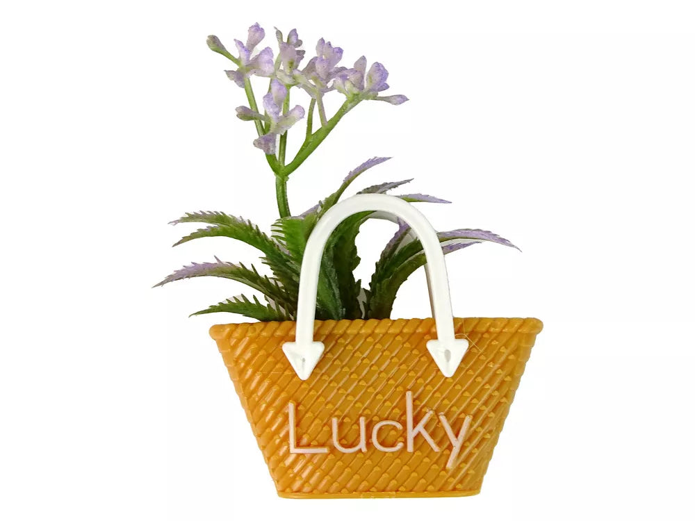 Lėlė Emilija su raudonais plaukais