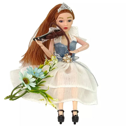 Lėlė Emilija su smuiku