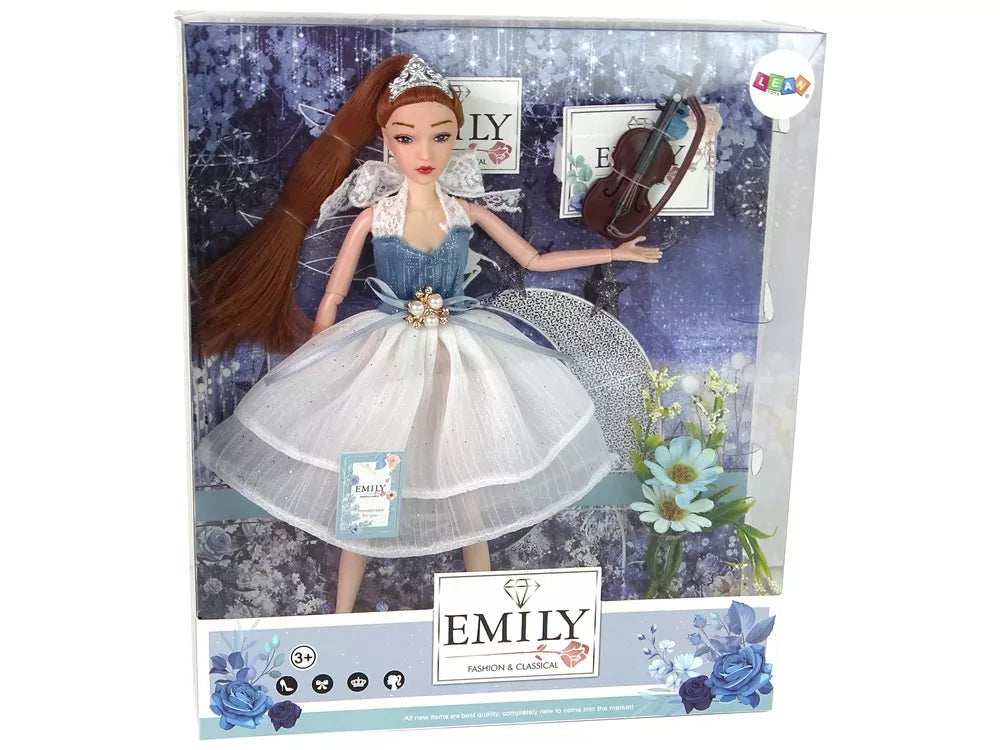 Lėlė Emilija su smuiku