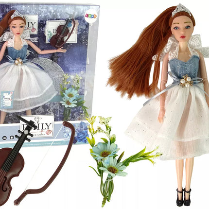 Lėlė Emilija su smuiku