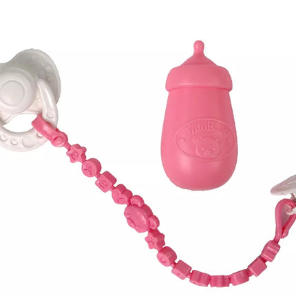 Kūdikio lėlė su čiulptukas ir aksesuarais