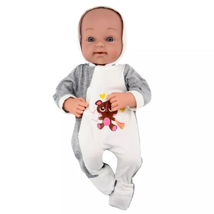 Lėlė kūdikis su čiulptuku ir antklode, 35 cm