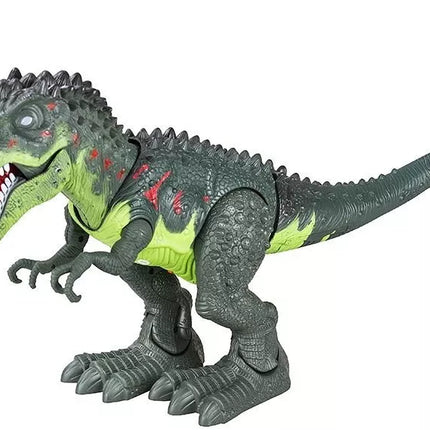 Baterijomis maitinamas Tyrannosaurus Rex vaikščiojantis dinozauras