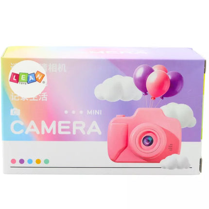 Baltas fotoaparatas vaikams