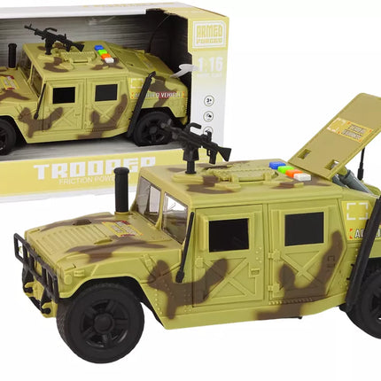 Karinės transporto priemonės automobilis