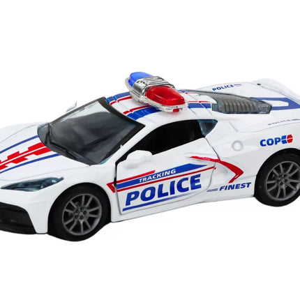 Metalinis policijos automobilis