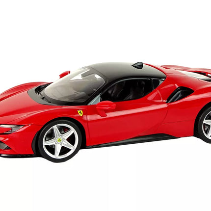 Raudonas sportinis automobilis Ferrari
