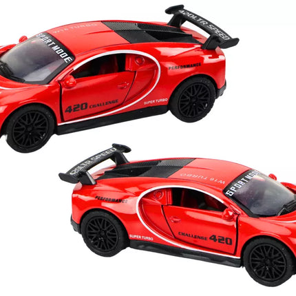 Sportinis raudonas automobilis