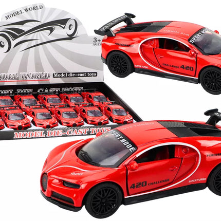 Sportinis raudonas automobilis