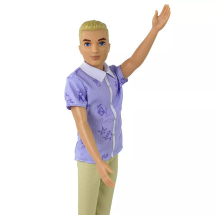 Vaikiška lėlė berniukas įviesiais plaukais