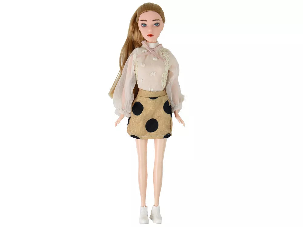 Lėlė Emilija su gitara ir kačiuku