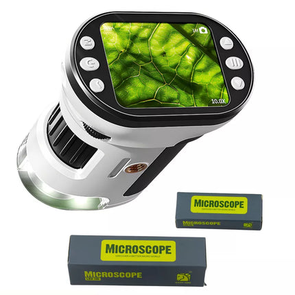 Vaikiškas edukacinis skaitmeninis mikroskopas su ekranu