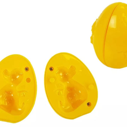 Dinozaurų kiaušinių formelės su plastelinu