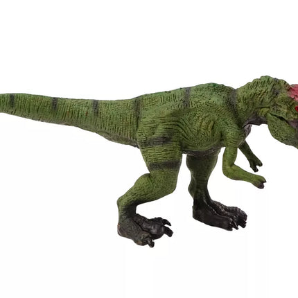 Kolekcinė žalio dinozauro alozauro figūrėlė
