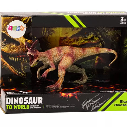 Kolekcinė raudono dinozauro figūrėlė