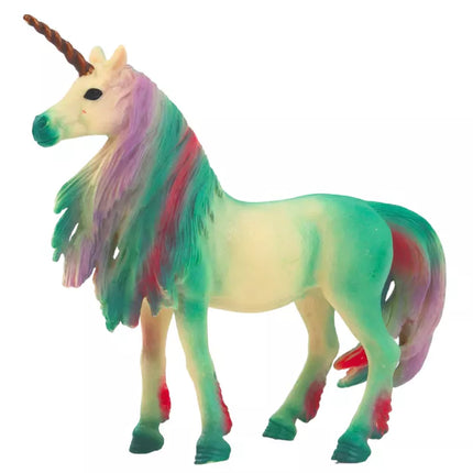 Kolekcinė žalia vienaragio figūrėlė 11 cm