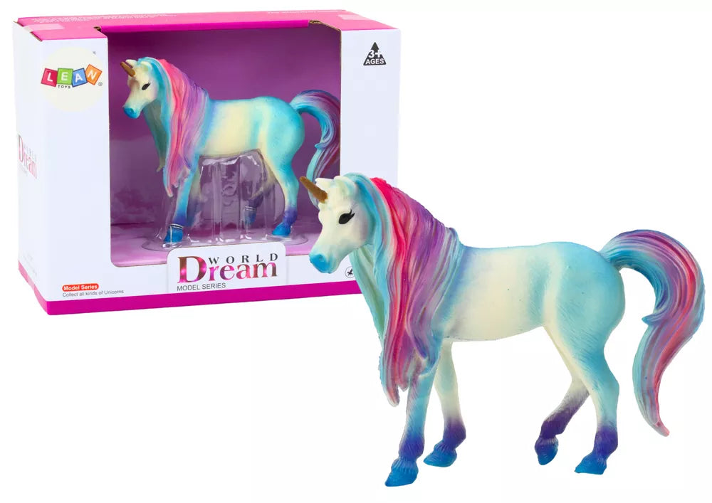 Kolekcinė mėlyna vienaragio figurėlė 11 CM