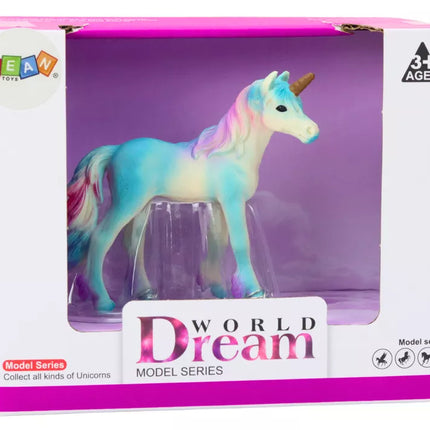 Kolekcinė mėlyna vienaragio figūrėlė 8 CM