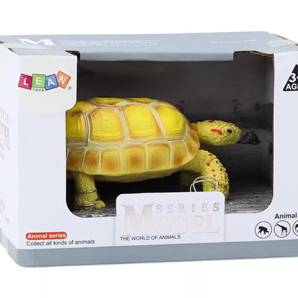 Kolekcinė geltona vėžlio figurėlė