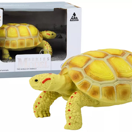 Kolekcinė geltona vėžlio figurėlė
