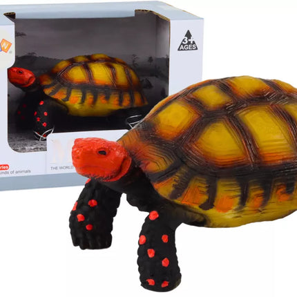 Ruda/juoda vėžlio figurėlė