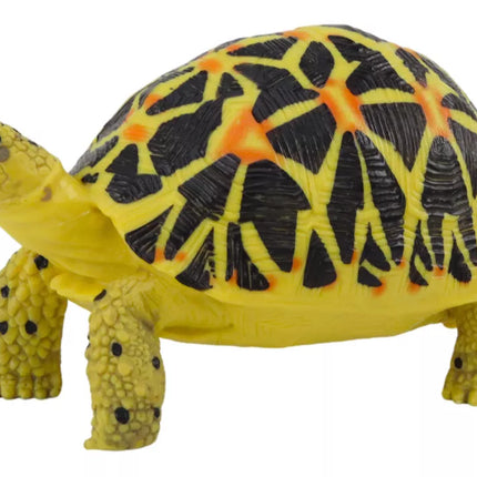 Kolekcinė geltona/juoda vėžlio figurėlė