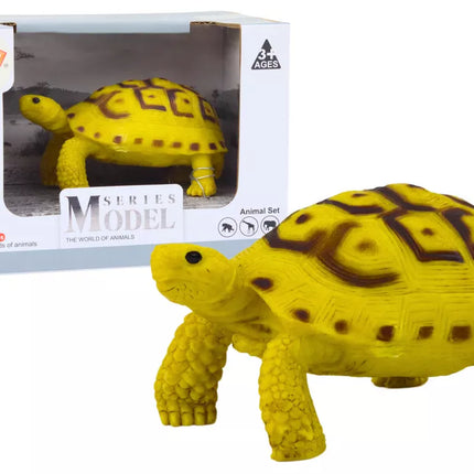 Geltona vėžlio figurėlė