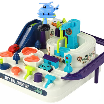 Spalvingas interaktyvių kliūčių ruožo rinkinys