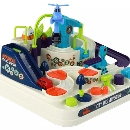 Spalvingas interaktyvių kliūčių ruožo rinkinys