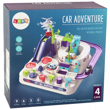 Spalvingas interaktyvių kliūčių ruožo rinkinys